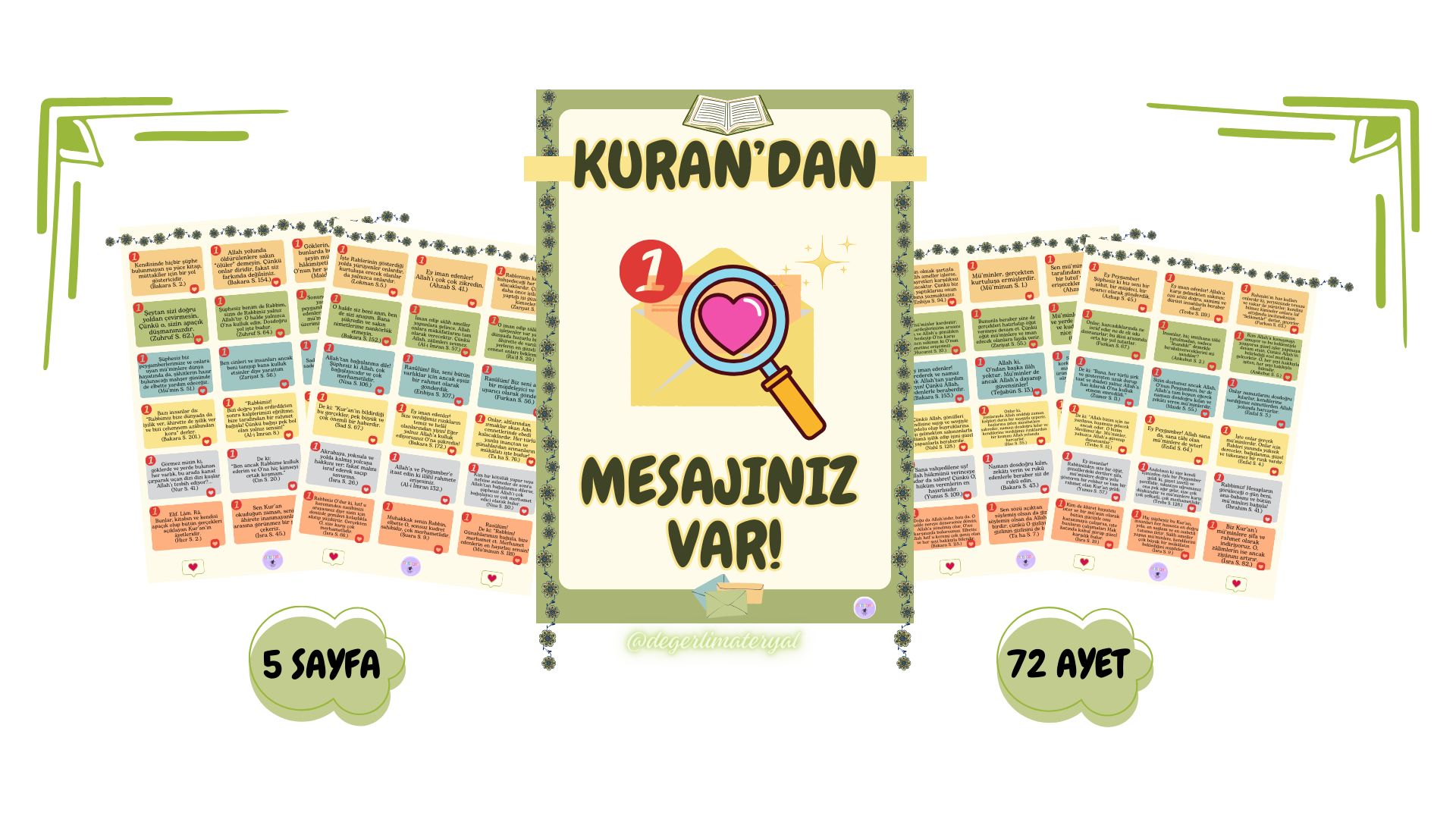Kurandan 1 Mesajınız Var Panosu - paylasogretkazan.com
